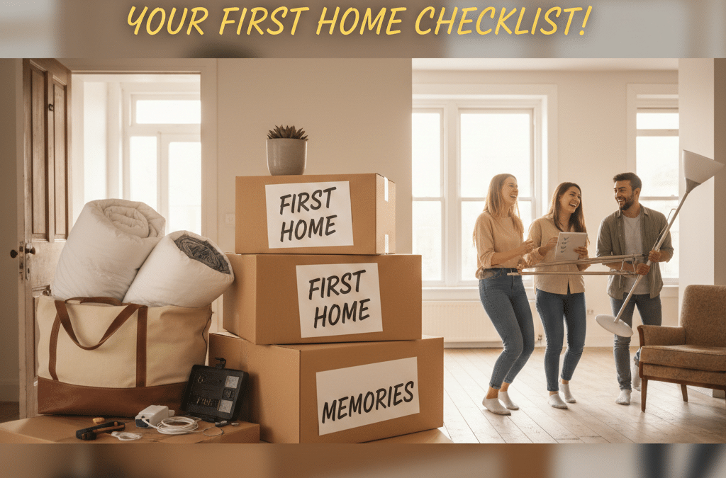 Moving Essentials : Everything you need when moving out of home for the first time