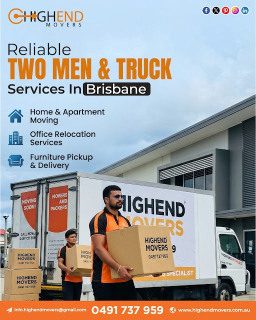 Two Men and a Truck Services Brisbane