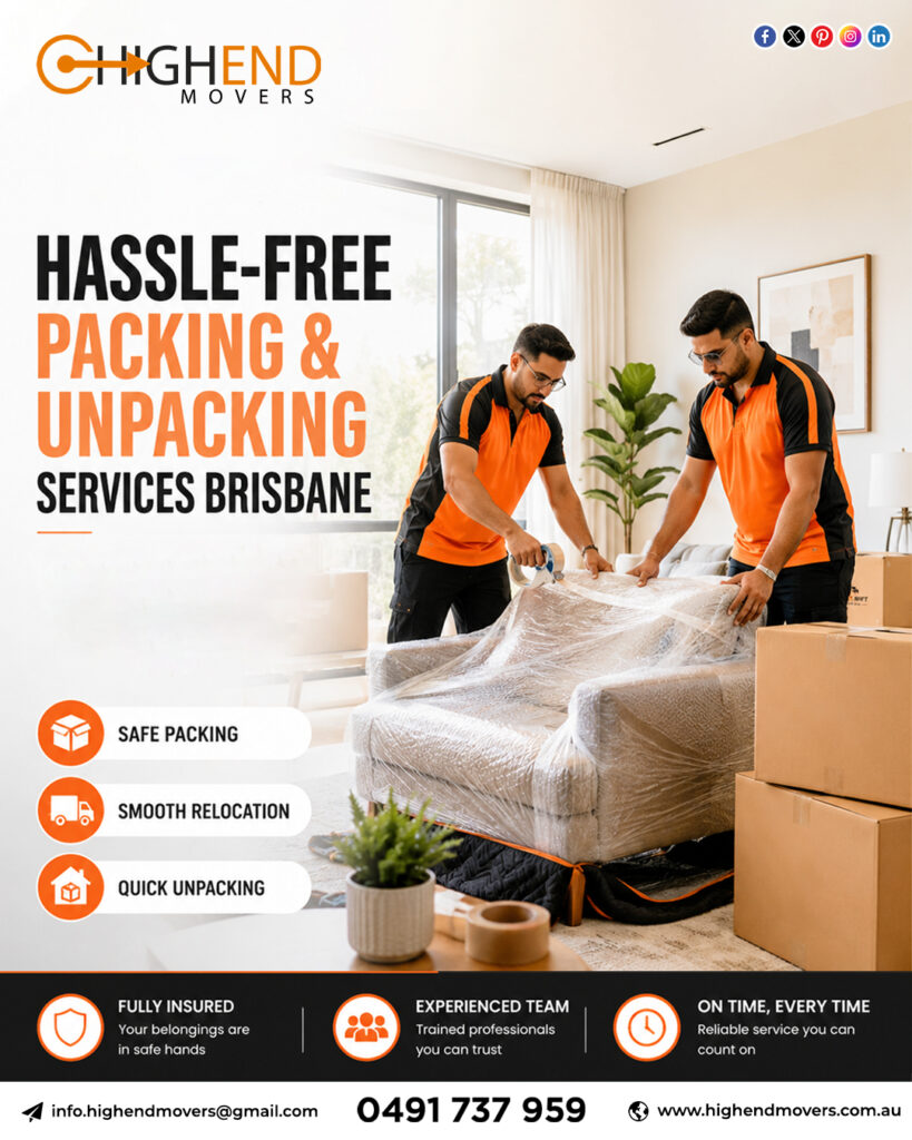 Packing and Unpacking Services in Brisbane