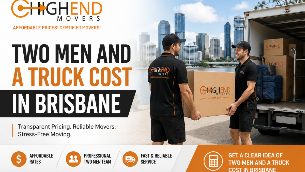 Two Men and a Truck Cost in Brisbane