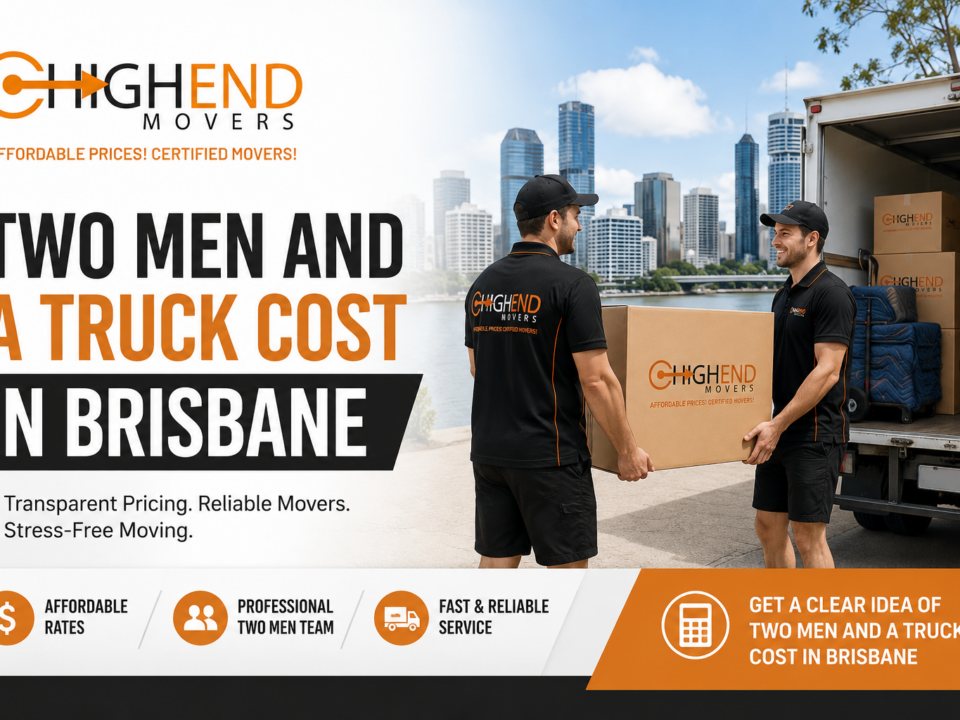 Two Men and a Truck Cost in Brisbane