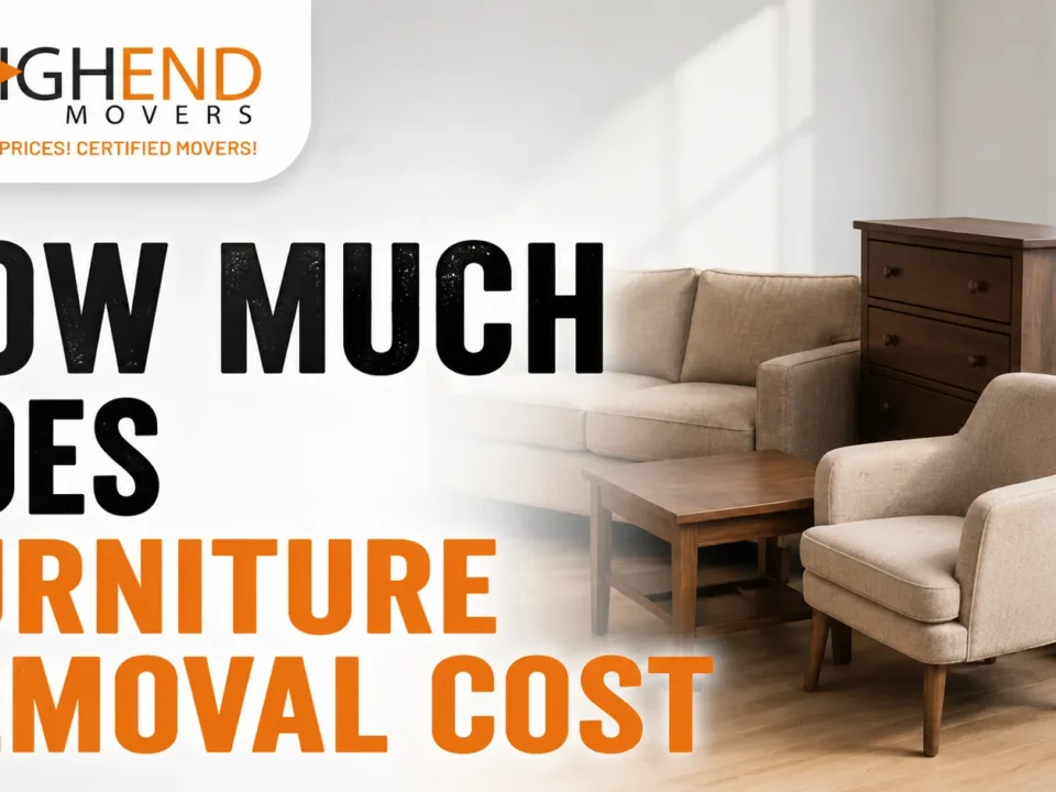How Much Does Furniture Removal Cost