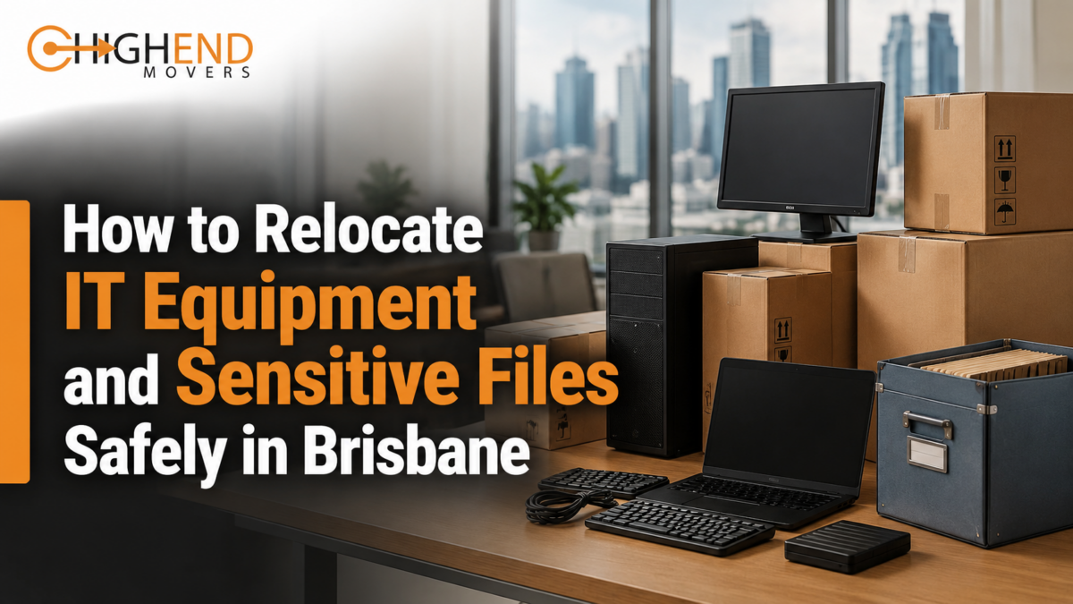 How to Relocate IT Equipment and Sensitive Files Safely in Brisbane