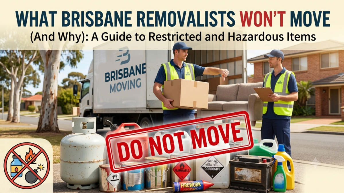 Brisbane removalists restricted items