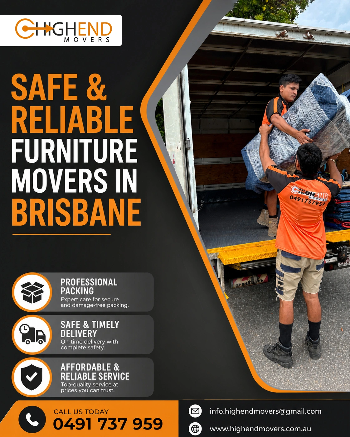 Furniture Removalists Brisbane
