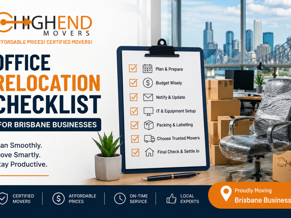 Office Relocation Checklist for Brisbane Businesses